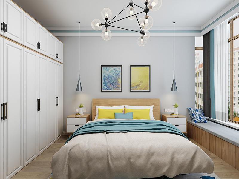 方林装饰卧室装修案例图 方林装饰卧室装修案例图