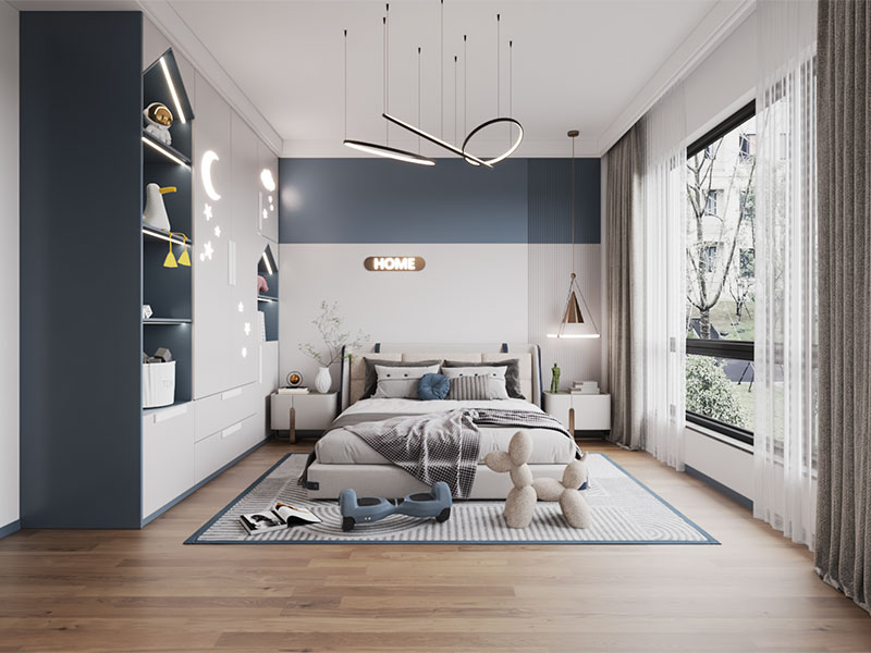 方林装饰儿童房装修案例图 方林装饰儿童房装修案例图