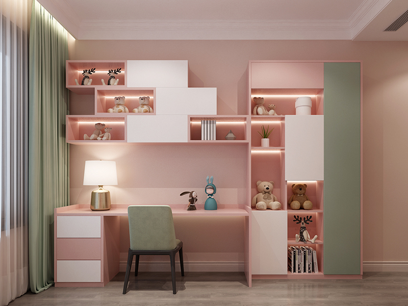 粉色系儿童房 粉色系儿童房