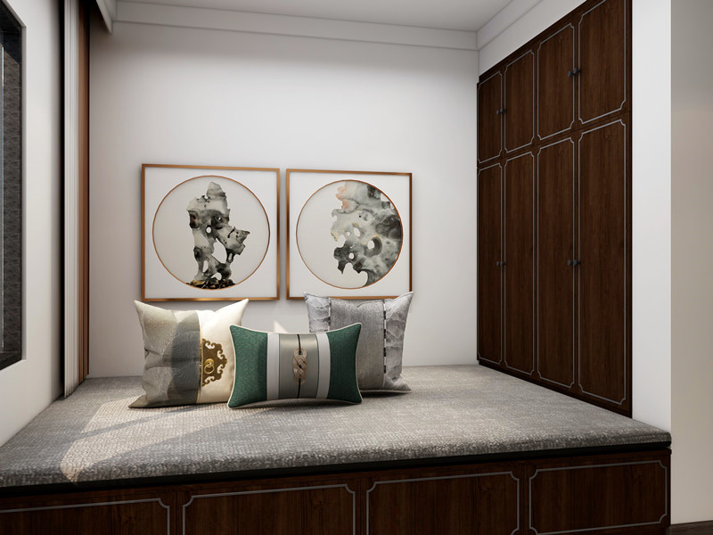 新中式风格卧室 新中式风格卧室