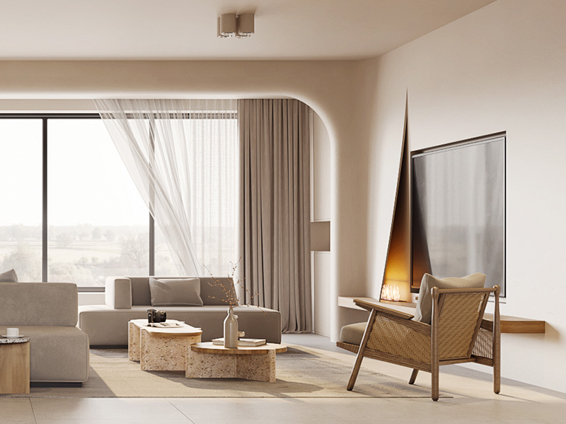 侘寂风客厅 侘寂风客厅