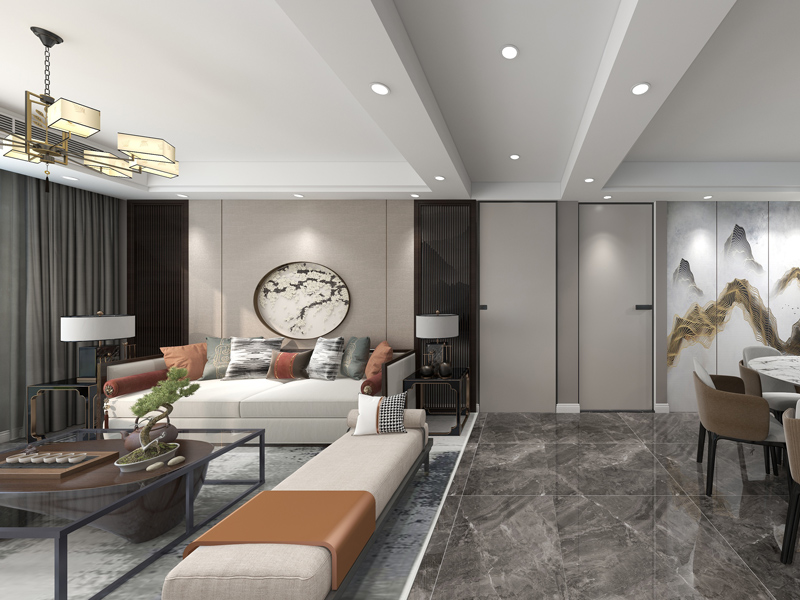 新中式风格装修效果图.jpg 客餐厅.jpg