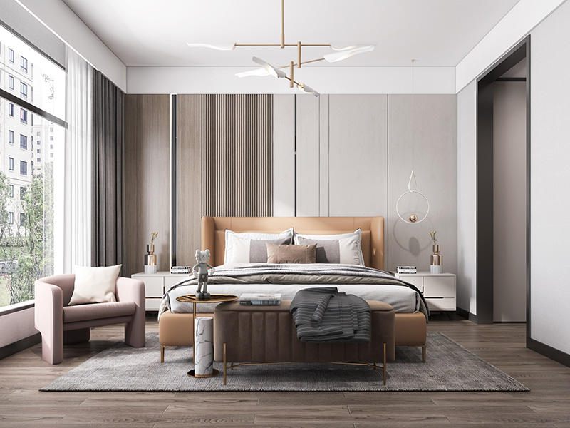 轻奢风卧室 轻奢风卧室