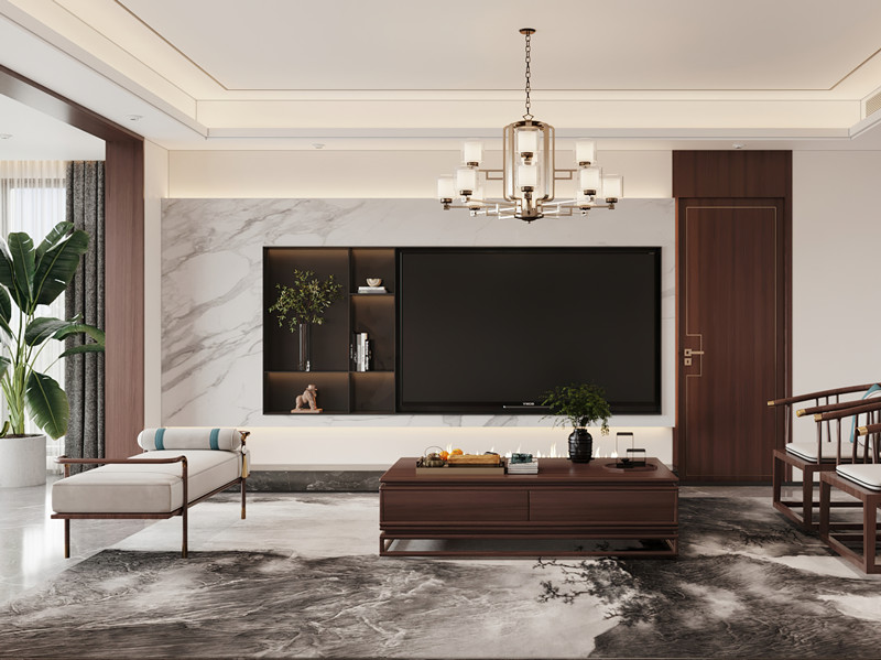 新中式客厅 新中式客厅