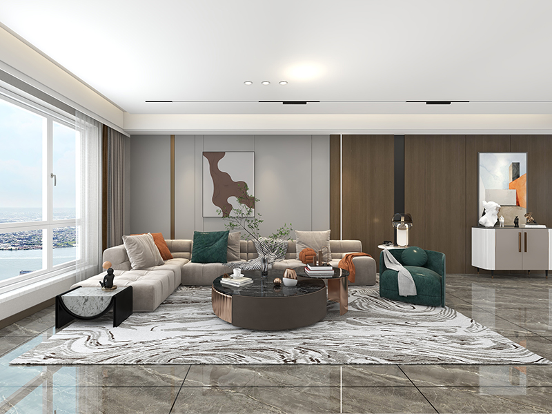 轻奢风客厅 轻奢风客厅