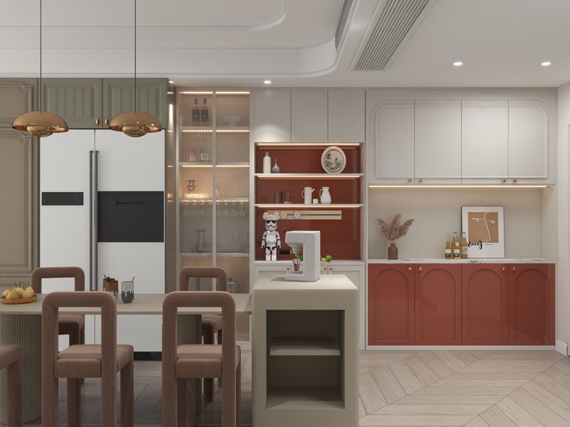 法式奶油风装修效果图.jpg 餐厅.jpg