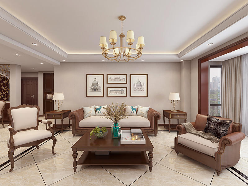 美式古典风格客厅 美式古典风格客厅