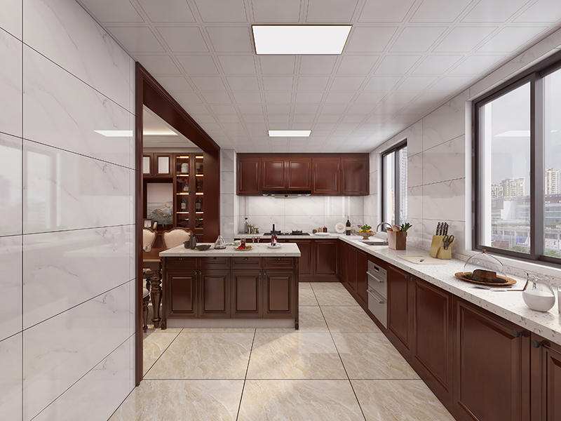 美式古典风格餐厨空间 美式古典风格餐厨空间