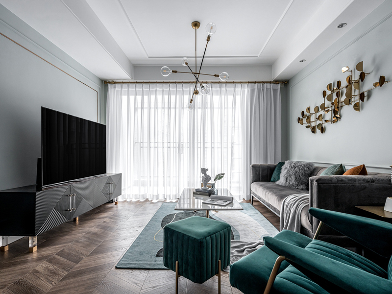 混搭风格装修效果图.jpg 客厅.jpg