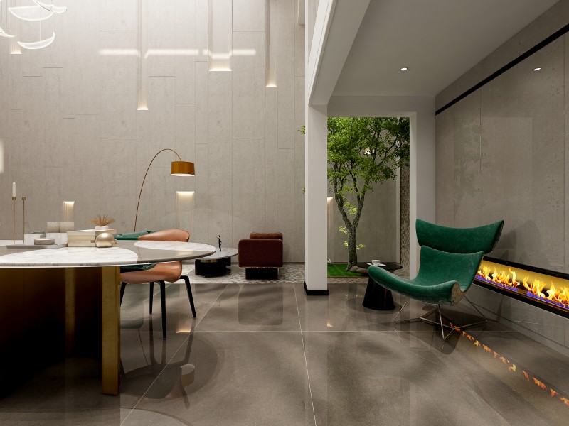 现代风格别墅设计餐厅 现代风格别墅设计餐厅