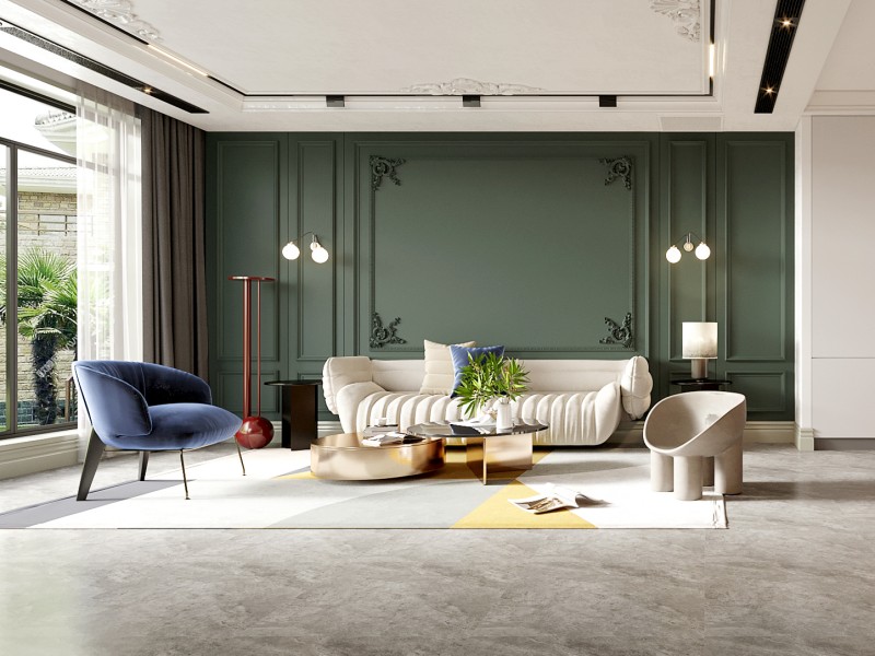 别墅混搭风格客厅 别墅混搭风格客厅