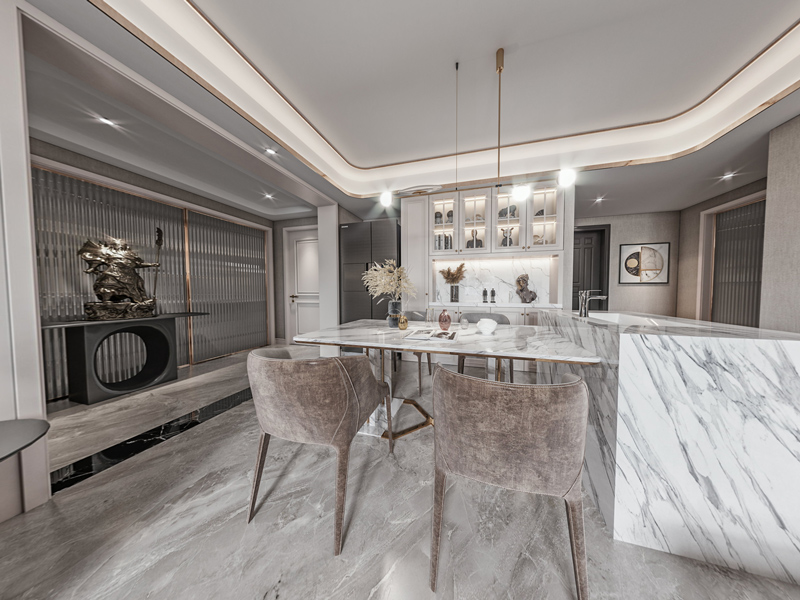 轻奢风格装修效果图.jpg 餐厅.jpg