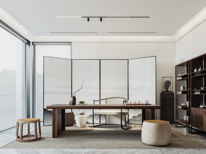 现代简约装修效果图.jpg 茶室.jpg