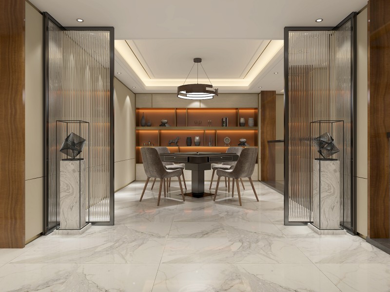 别墅装修现代轻奢风娱乐室 别墅装修现代轻奢风娱乐室