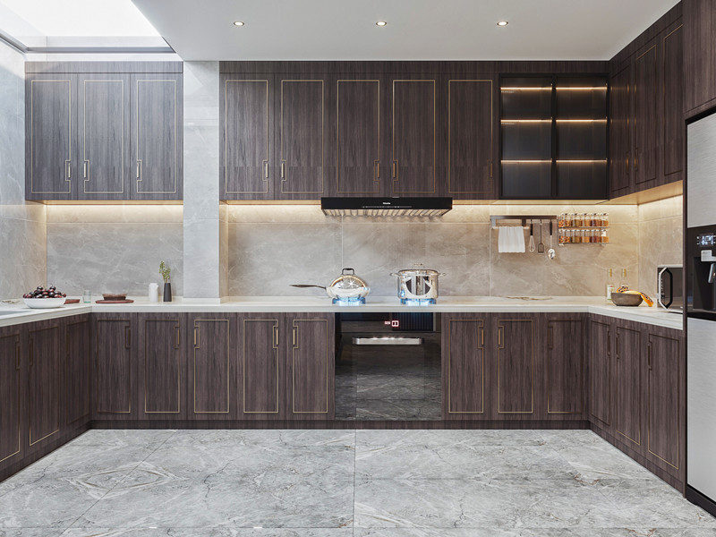 别墅新中式风格厨房 别墅新中式风格厨房