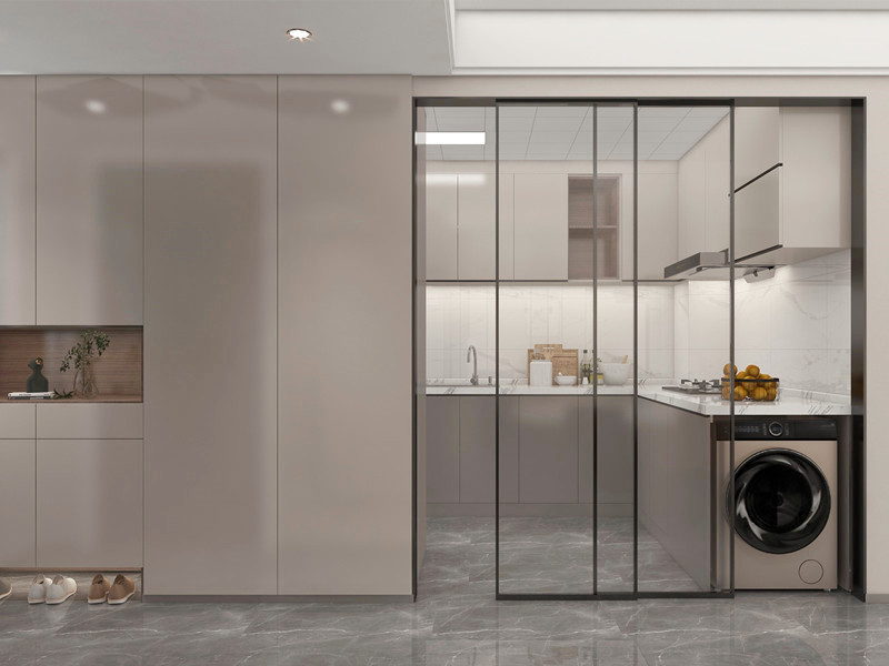 玄关+厨房 玄关+厨房