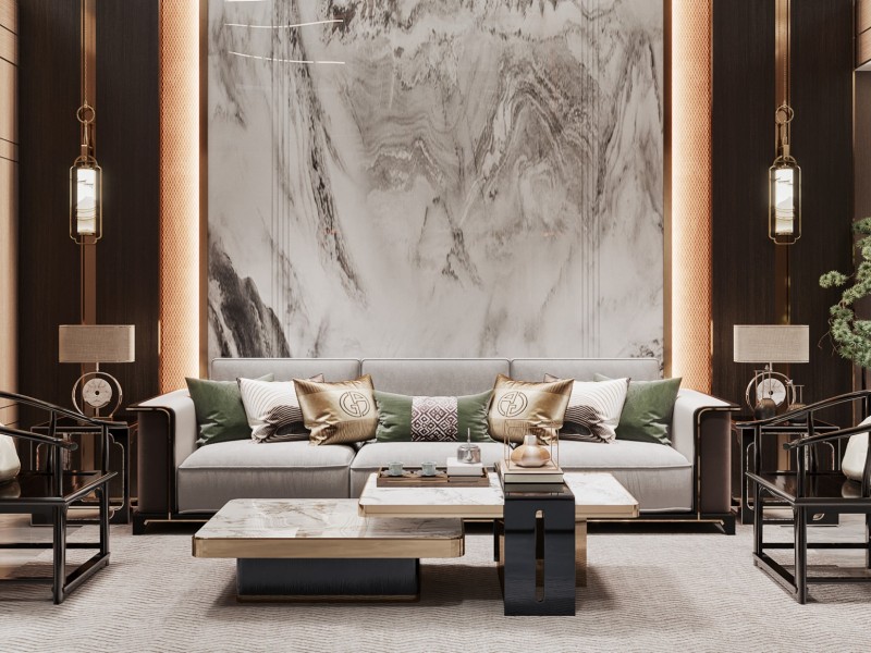 新中式风格设计客厅 新中式风格设计客厅