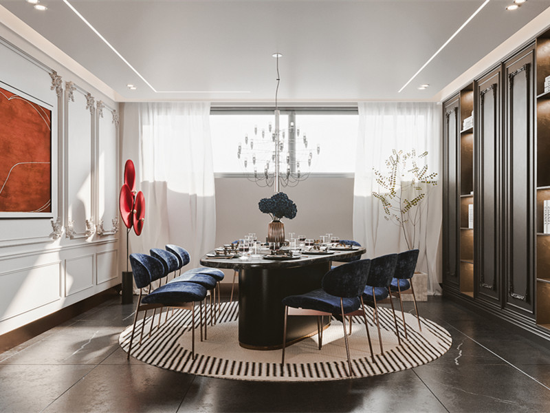 法式轻奢风格餐厅 法式轻奢风格餐厅