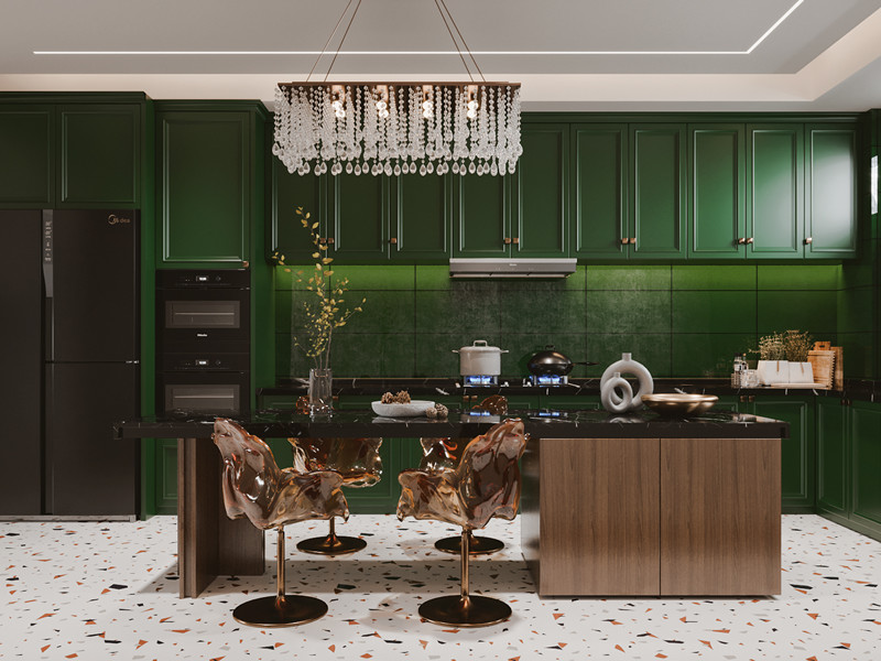 法式轻奢风格厨房 法式轻奢风格厨房