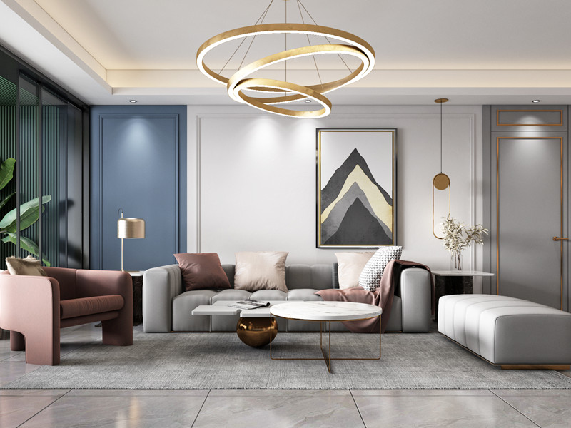 现代法式风格客厅 现代法式风格客厅