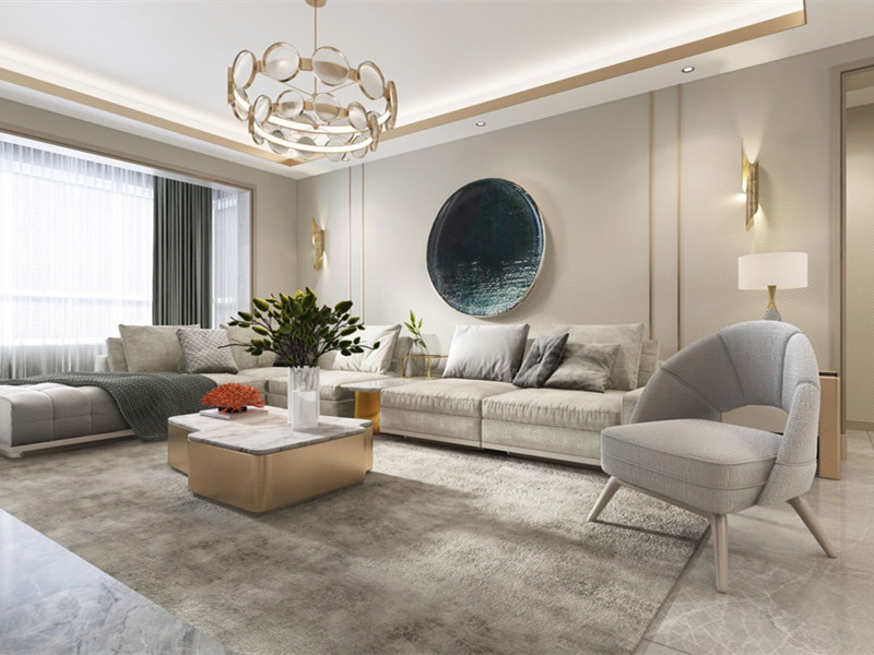 现代轻奢风格客厅 现代轻奢风格客厅