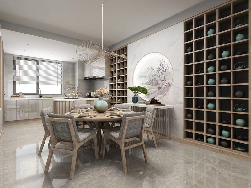 新中式风格餐厅 新中式风格餐厅